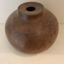 Burl wood vase 