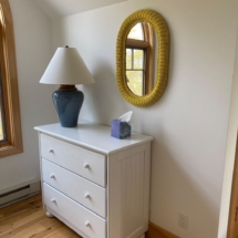 Solid wood white dresser