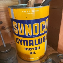 Vintage Sunoco can