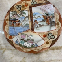 Japanese Satsuma plate