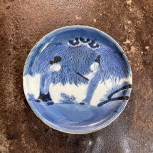 Japanese Edo Arita porcelain plate. 19th century