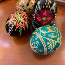 Russian painted eggs