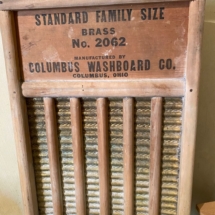 Antique washboard