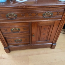 Victorian Eastlake chest/ commode