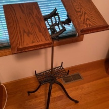 Antique dictionary stand