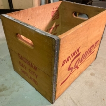 Antique Squirt crate