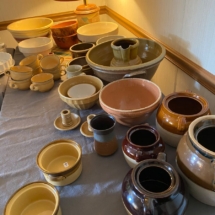 Stoneware and pottery bowls