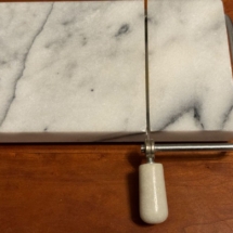Marble cheese slicer