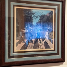 Abbey Road signed by Ringo Starr, Alan Parsons and Billy Preston