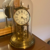 Vintage Kundo brass clock