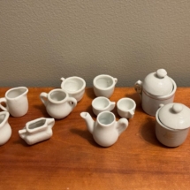 Miniature stoneware set