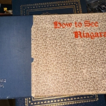 Antique “How to See Niagra”
