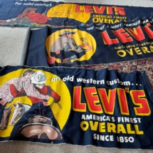 Stunning vintage Levi’s store banners in mint condition- very large