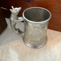 Pewter tankard from England